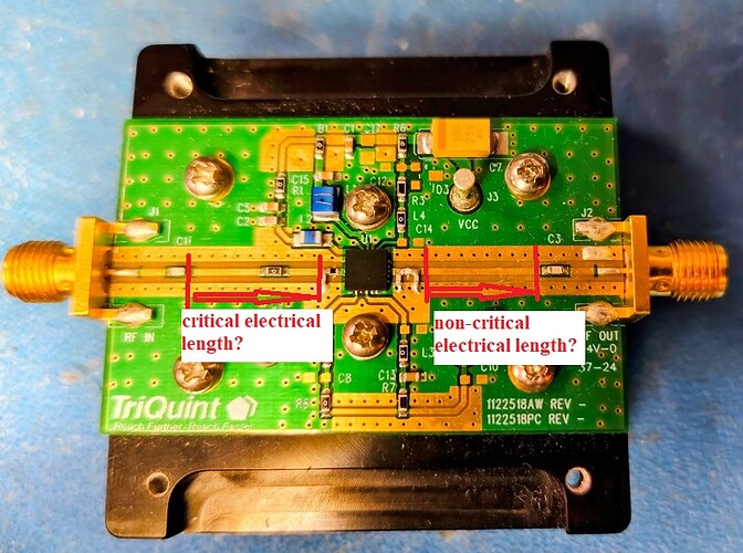 TQP9111-PCB2600_electrical lengths