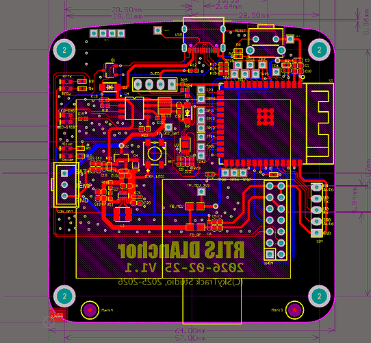 Anchor PCB 2D Layout
