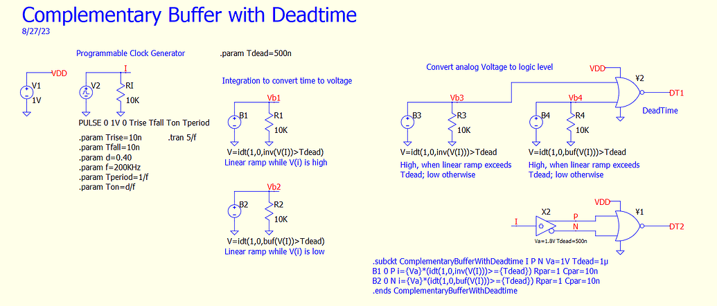 How to generate delay times between two signals? - QSPICE - Qorvo Tech ...
