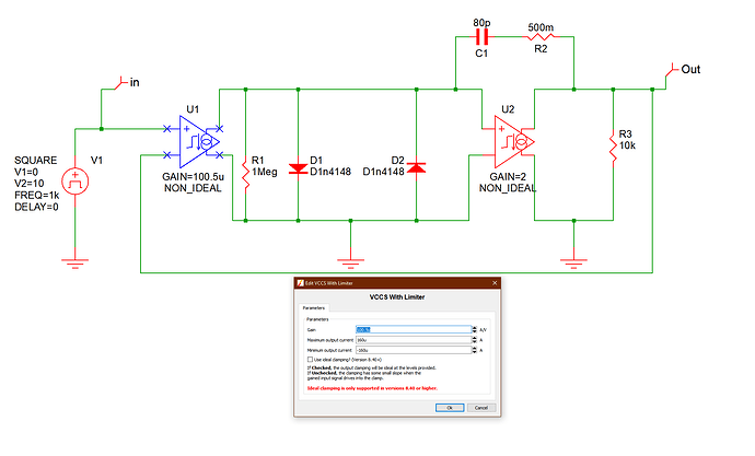 VCCS limiter