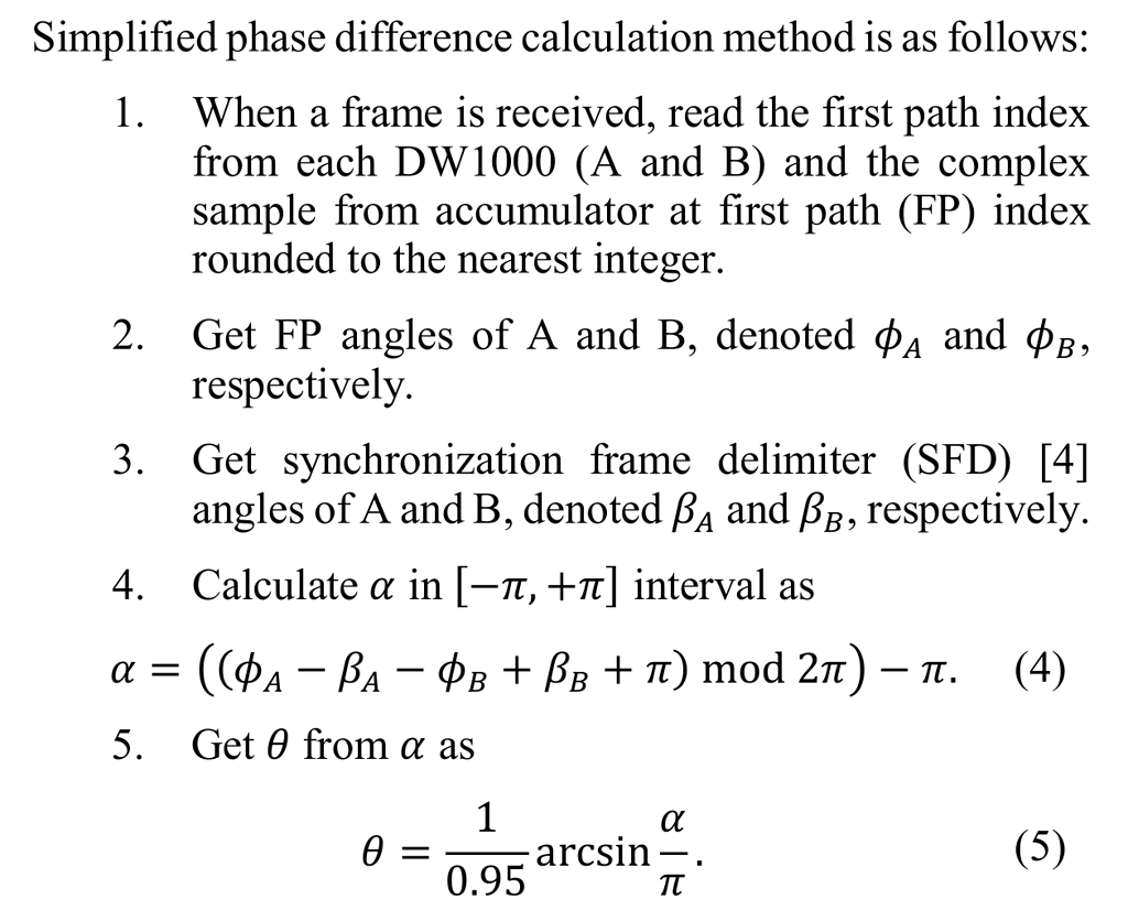 PDoA Using A Single DWM1001 - Ultra-Wideband - Qorvo Tech Forum