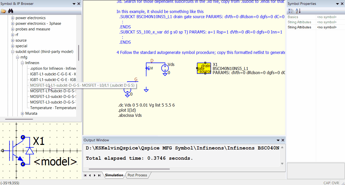 from Autogenerate Symbol to Custom Symbol